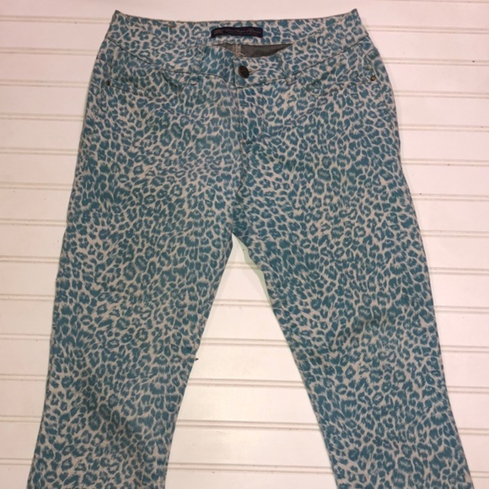 Divine Rights of Denim animal print jeans